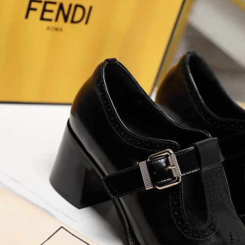 Replica Fendi High-Heeled Shoes For Women #1267133 $140.00 USD for Wholesale