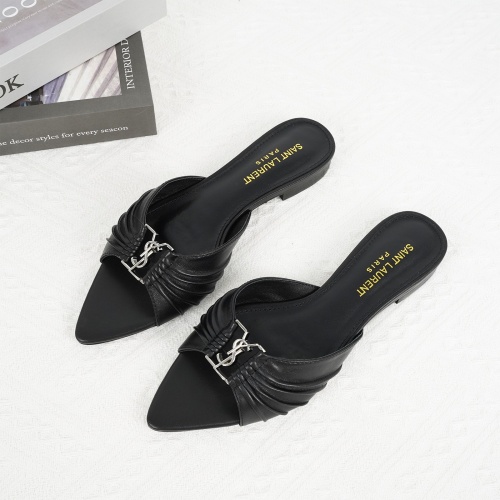 Cheap Yves Saint Laurent YSL Slippers For Women #1267183, $$85.00 USD On Yves Saint Laurent YSL Slippers