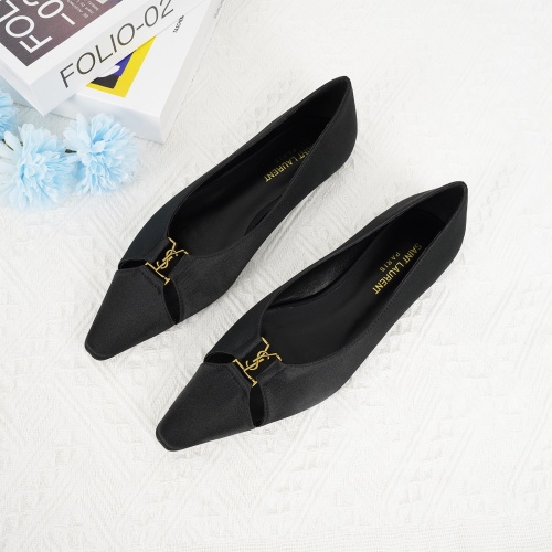 Cheap Yves Saint Laurent YSL Flat Shoes For Women #1267200, $$96.00 USD On Yves Saint Laurent YSL Flat Shoes