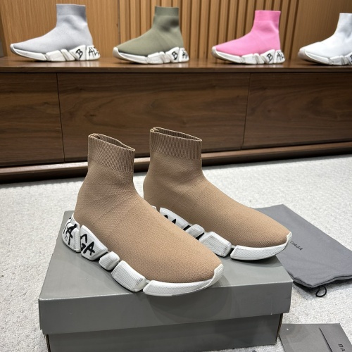 Replica Balenciaga Boots For Women #1267317 $96.00 USD for Wholesale