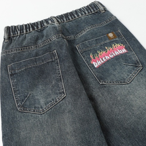 Replica Balenciaga Jeans For Men #1267433 $52.00 USD for Wholesale