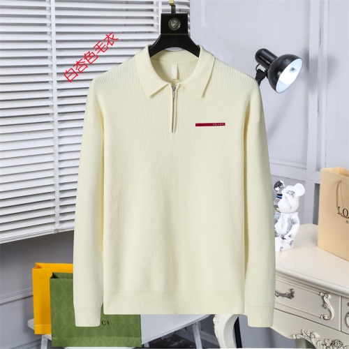 Cheap Prada Sweater Long Sleeved For Men #1267450, $$52.00 USD On Prada Sweater