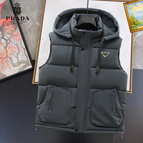 Cheap Prada Jackets Sleeveless For Men #1267660, $$56.00 USD On Prada Jackets