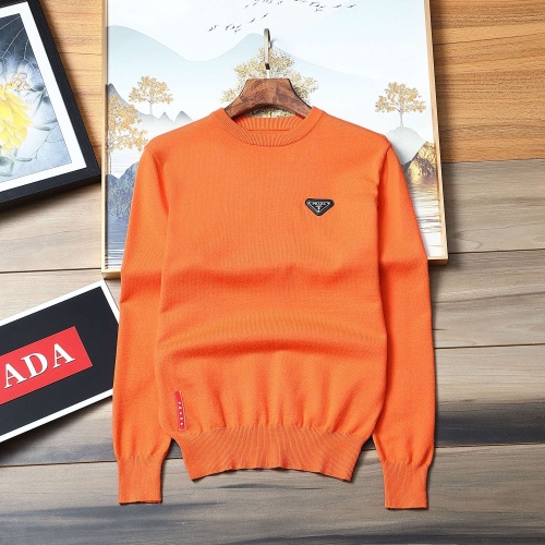 Cheap Prada Sweater Long Sleeved For Men #1267725, $$48.00 USD On Prada Sweater