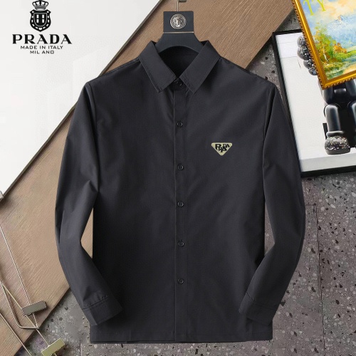 Cheap Prada Shirts Long Sleeved For Men #1267766, $$40.00 USD On Prada Shirts