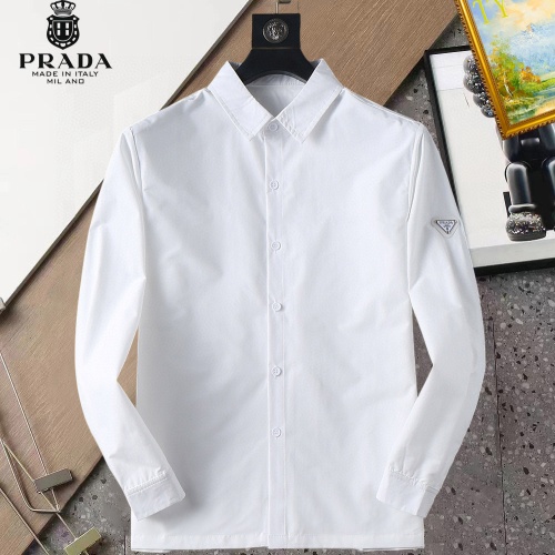 Cheap Prada Shirts Long Sleeved For Men #1267806, $$40.00 USD On Prada Shirts