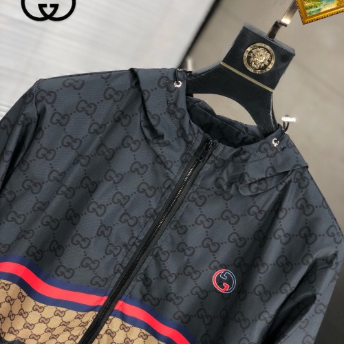 Replica Gucci Jackets Long Sleeved For Men #1268030 $60.00 USD for Wholesale