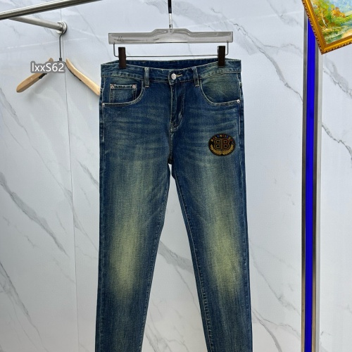 Replica Balenciaga Jeans For Men #1268113 $48.00 USD for Wholesale