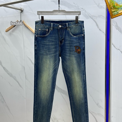 Replica Christian Dior Jeans For Men #1268118 $48.00 USD for Wholesale