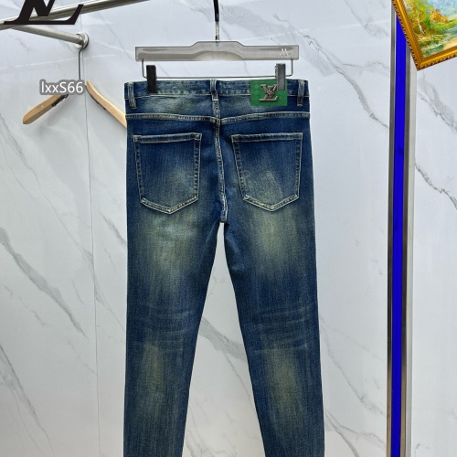 Replica Louis Vuitton LV Jeans For Men #1268129 $48.00 USD for Wholesale