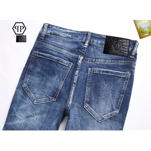 Replica Philipp Plein PP Jeans For Men #1268147 $48.00 USD for Wholesale