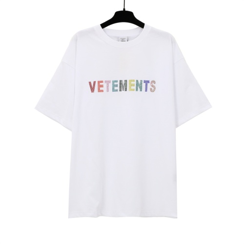 Cheap VETEMENTS T-Shirts Short Sleeved For Unisex #1268259, $$32.00 USD On VETEMENTS T-Shirts