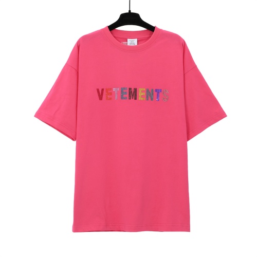 Cheap VETEMENTS T-Shirts Short Sleeved For Unisex #1268260, $$32.00 USD On VETEMENTS T-Shirts