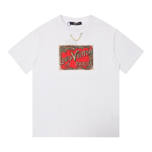 Cheap Louis Vuitton LV T-Shirts Short Sleeved For Unisex #1268371, $$34.00 USD On Louis Vuitton LV T-Shirts