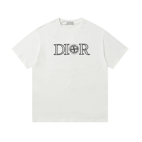 Cheap Christian Dior T-Shirts Short Sleeved For Unisex #1268517, $$32.00 USD On Christian Dior T-Shirts