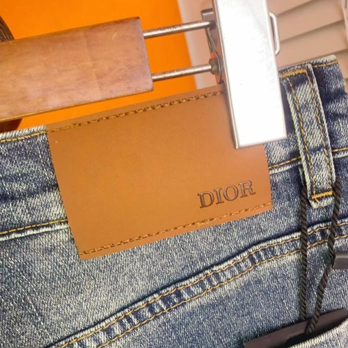 Replica Christian Dior Jeans For Men #1268829 $48.00 USD for Wholesale