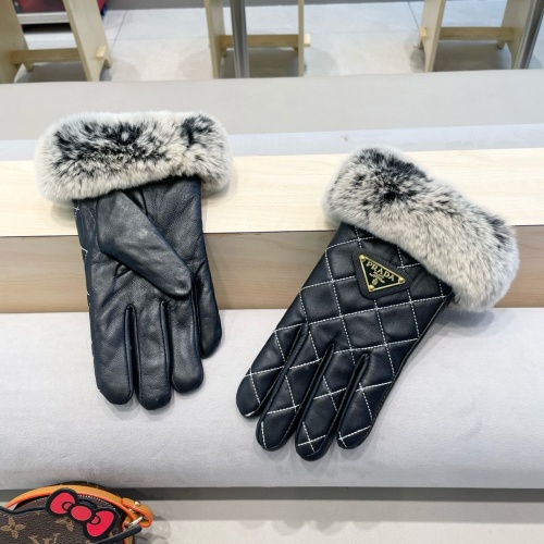 Replica Prada Gloves For Women #1269009 $52.00 USD for Wholesale