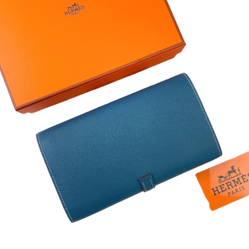 Replica Hermes Wallet For Women #1269280 $56.00 USD for Wholesale