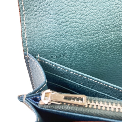 Replica Hermes Wallet For Women #1269280 $56.00 USD for Wholesale