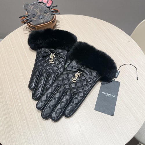 Cheap Yves Saint Laurent Gloves For Women #1269683, $$52.00 USD On Yves Saint Laurent Gloves