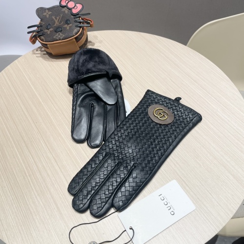 Replica Gucci Gloves For Women #1269692 $64.00 USD for Wholesale