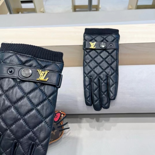 Replica Louis Vuitton LV Gloves For Men #1269817 $48.00 USD for Wholesale