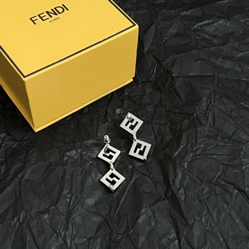 Replica Fendi Earrings For Women #1269933 $38.00 USD for Wholesale