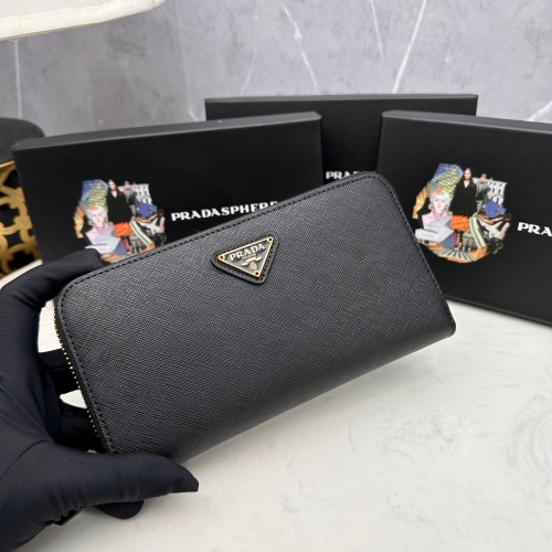 Replica Prada Wallets #1269982 $42.00 USD for Wholesale