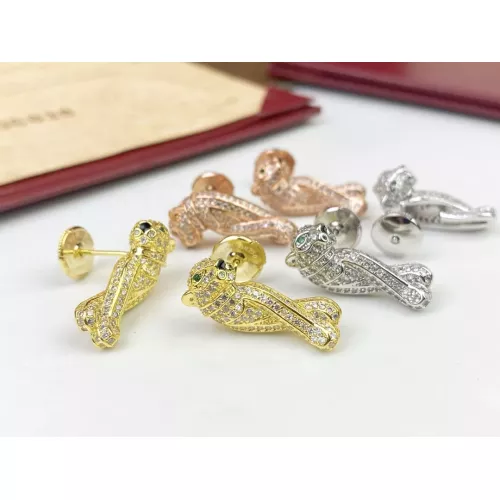 Replica Cartier Earrings For Women #1270389 $40.00 USD for Wholesale