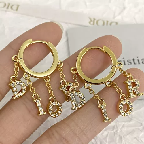 Replica Christian Dior Earrings For Women #1271034 $38.00 USD for Wholesale