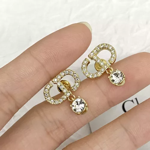 Replica Christian Dior Earrings For Women #1271058 $27.00 USD for Wholesale