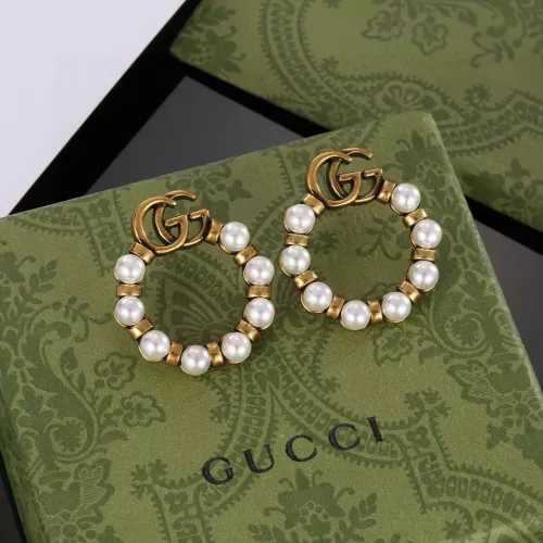 Replica Gucci Earrings For Women #1271188 $29.00 USD for Wholesale