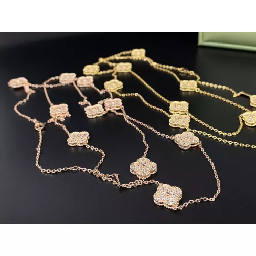 Replica Van Cleef & Arpels Necklaces For Women #1271354 $40.00 USD for Wholesale