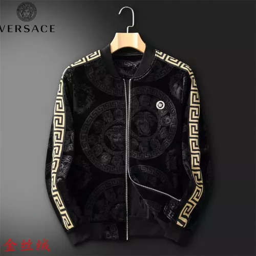 Replica Versace Tracksuits Long Sleeved For Men #1271827 $92.00 USD for Wholesale