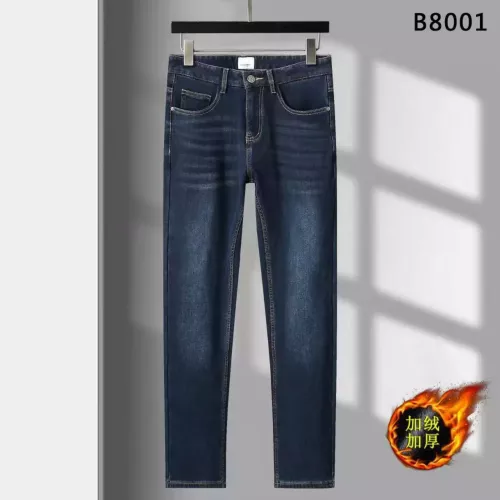 Replica Burberry Jeans For Men #1272289 $45.00 USD for Wholesale