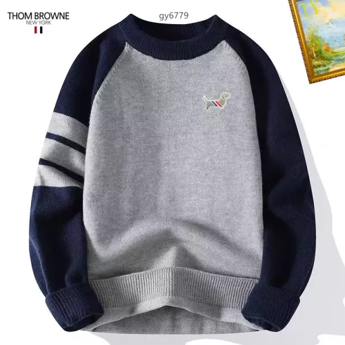 Cheap Thom Browne TB Sweaters Long Sleeved For Men #1272443, $$48.00 USD On Thom Browne TB Sweaters