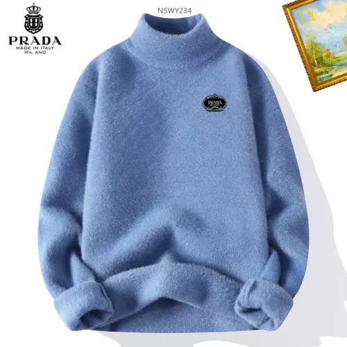 Cheap Prada Sweater Long Sleeved For Men #1272494, $$48.00 USD On Prada Sweater