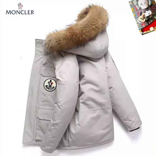 Replica Moncler Down Feather Coat Long Sleeved For Men #1272545 $82.00 USD for Wholesale