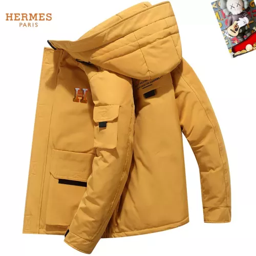 Cheap Hermes Down Feather Coat Long Sleeved For Men #1272570, $$82.00 USD On Hermes Down Feather Coat