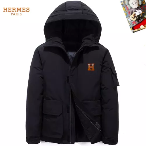 Cheap Hermes Down Feather Coat Long Sleeved For Men #1272572, $$82.00 USD On Hermes Down Feather Coat