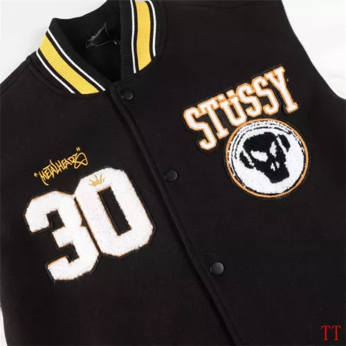 Replica Stussy Jackets Long Sleeved For Men #1272705 $85.00 USD for Wholesale