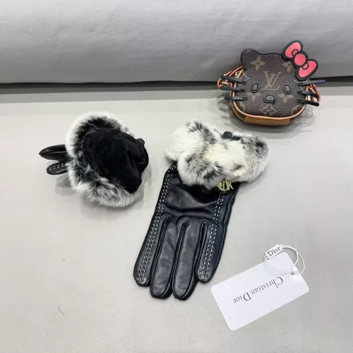 Replica Christian Dior Gloves For Women #1272876 $52.00 USD for Wholesale