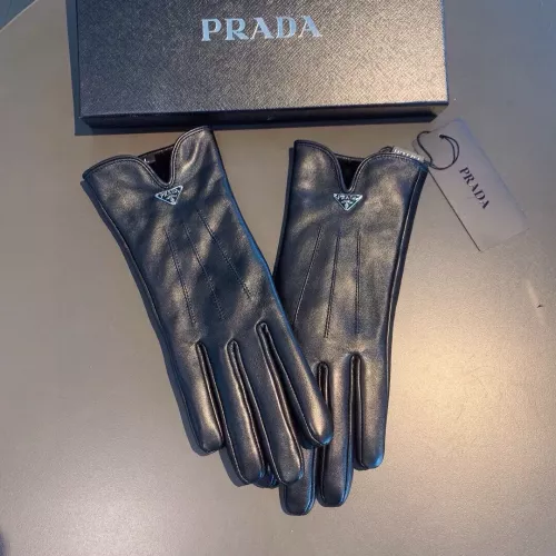 Replica Prada Gloves For Women #1272885 $45.00 USD for Wholesale