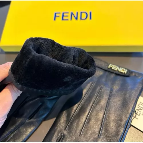 Replica Fendi Gloves For Women #1272903 $48.00 USD for Wholesale