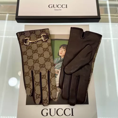 Replica Gucci Gloves For Women #1272960 $56.00 USD for Wholesale