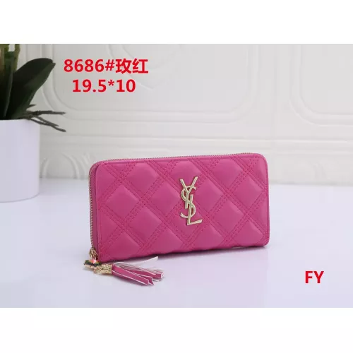 Cheap Yves Saint Laurent YSL Wallets For Women #1273062, $$19.00 USD On Yves Saint Laurent YSL Wallets