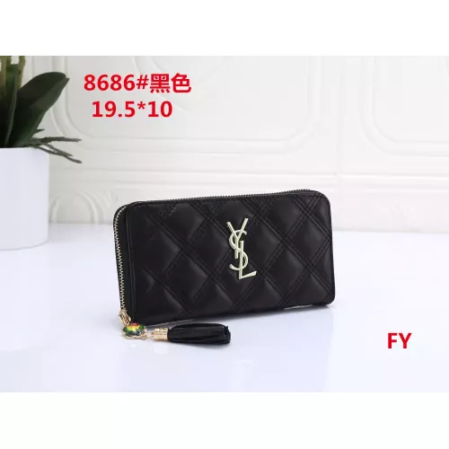 Cheap Yves Saint Laurent YSL Wallets For Women #1273065, $$19.00 USD On Yves Saint Laurent YSL Wallets