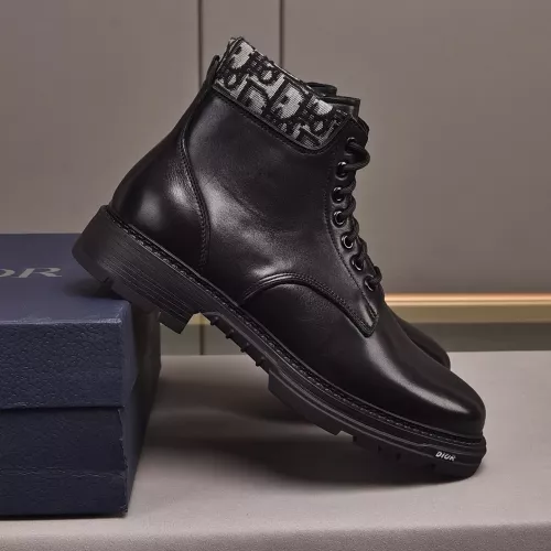 Replica Christian Dior Boots For Men #1273563 $118.00 USD for Wholesale