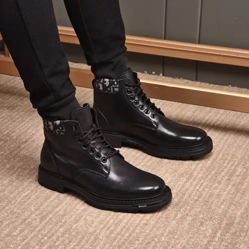 Replica Christian Dior Boots For Men #1273563 $118.00 USD for Wholesale