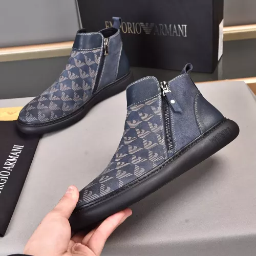 Replica Armani Boots For Men #1273714 $85.00 USD for Wholesale